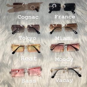 Rimless sunglasses UNISEX